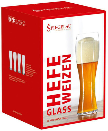 Spiegelau Набір келихів для пшеничного пива Weizen Glass 700 мл, 4 предмета Beer Classics | https://grandposuda.com.ua
