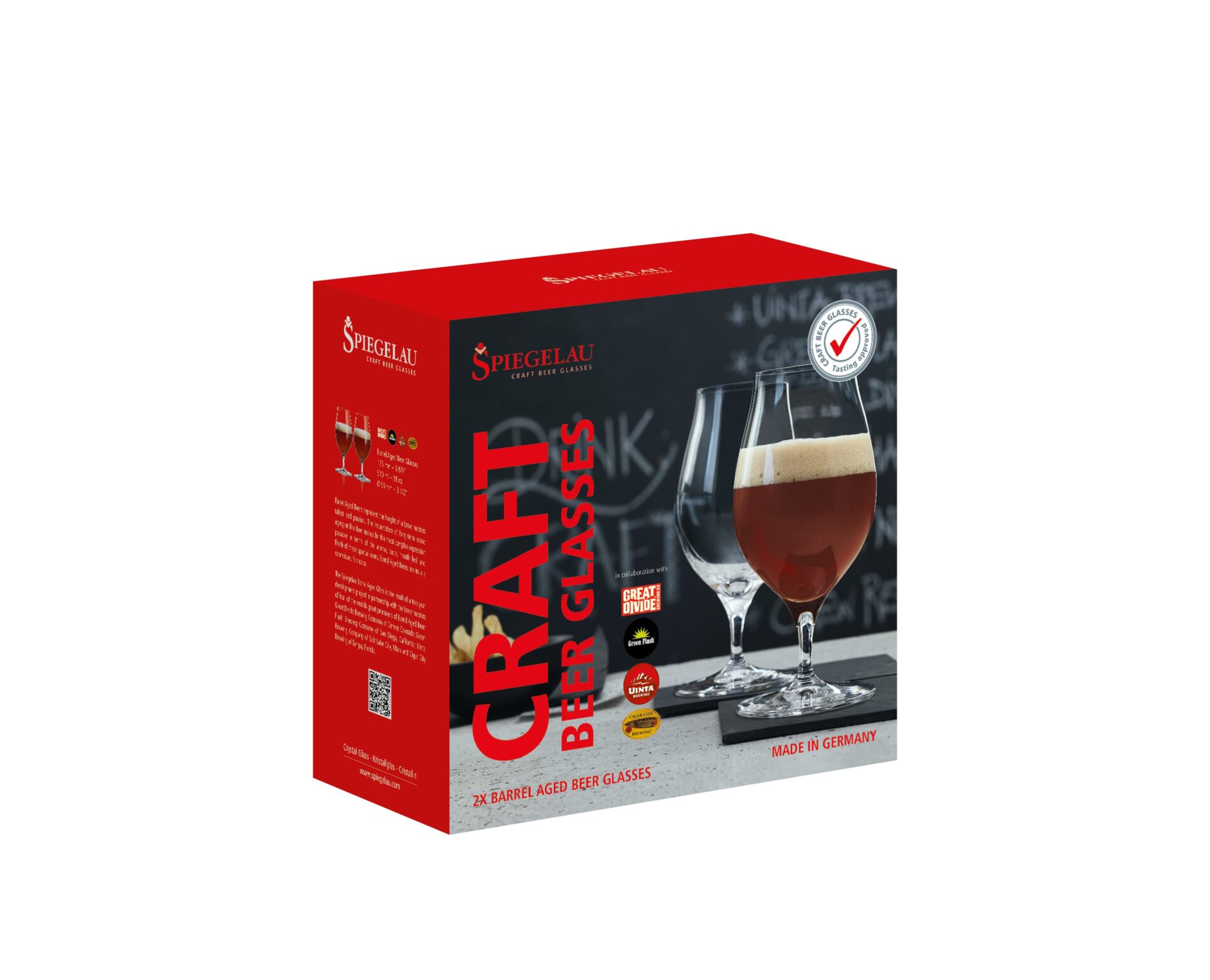 Spiegelau Набір келихів для крафтового пива Tulip 480 мл, 2 предмета Craft Beer Glasses | https://grandposuda.com.ua