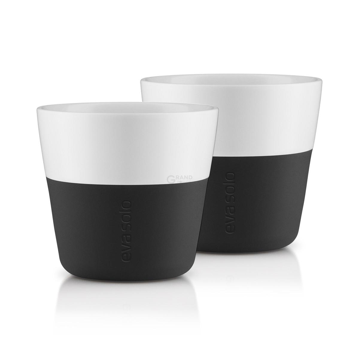 Eva Solo Набір кухлів для лунго 230 мл чорних Caffé Lungo | https://grandposuda.com.ua