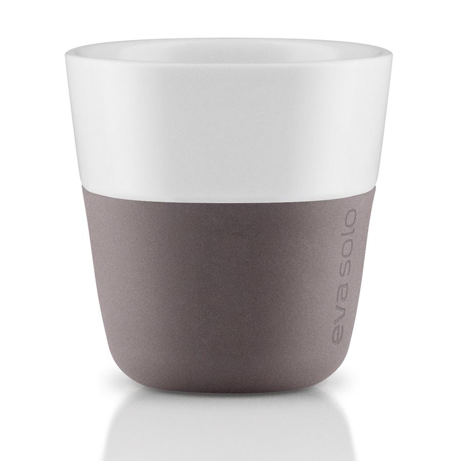 Eva Solo Набір кухлів для еспресо 80 мл сірих Espresso-Becher | https://grandposuda.com.ua