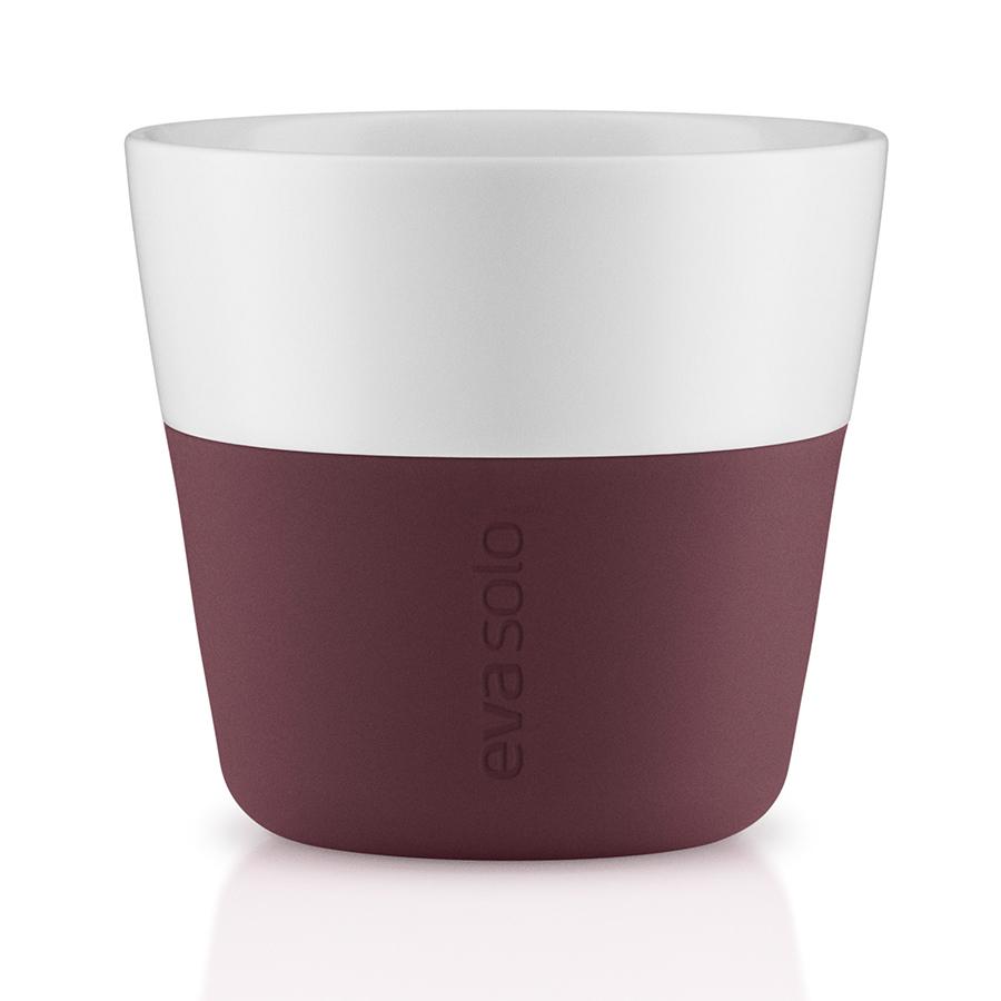 Eva Solo Набір кухлів для лунго 230 мл бордових Caffé Lungo | https://grandposuda.com.ua
