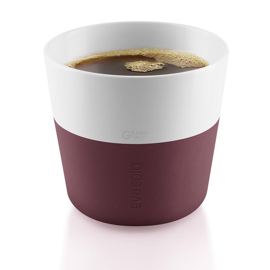 Eva Solo Набір кухлів для лунго 230 мл бордових Caffé Lungo | https://grandposuda.com.ua