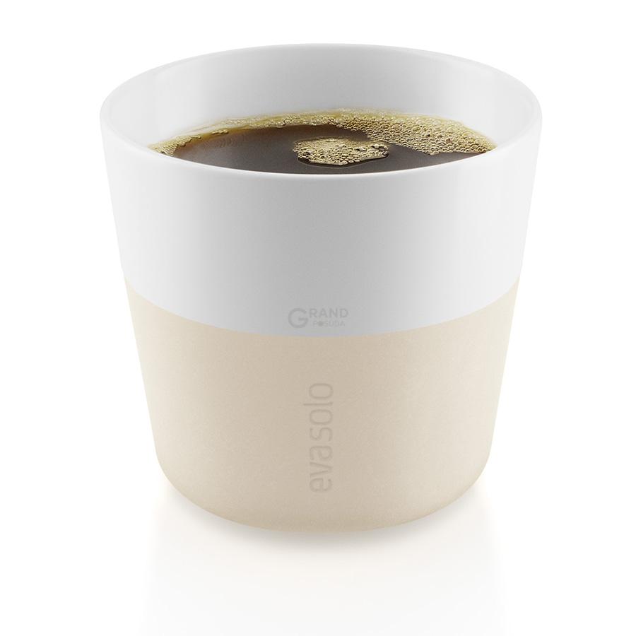 Eva Solo Набір кухлів для лунго 230 мл бежевих Caffé Lungo | https://grandposuda.com.ua
