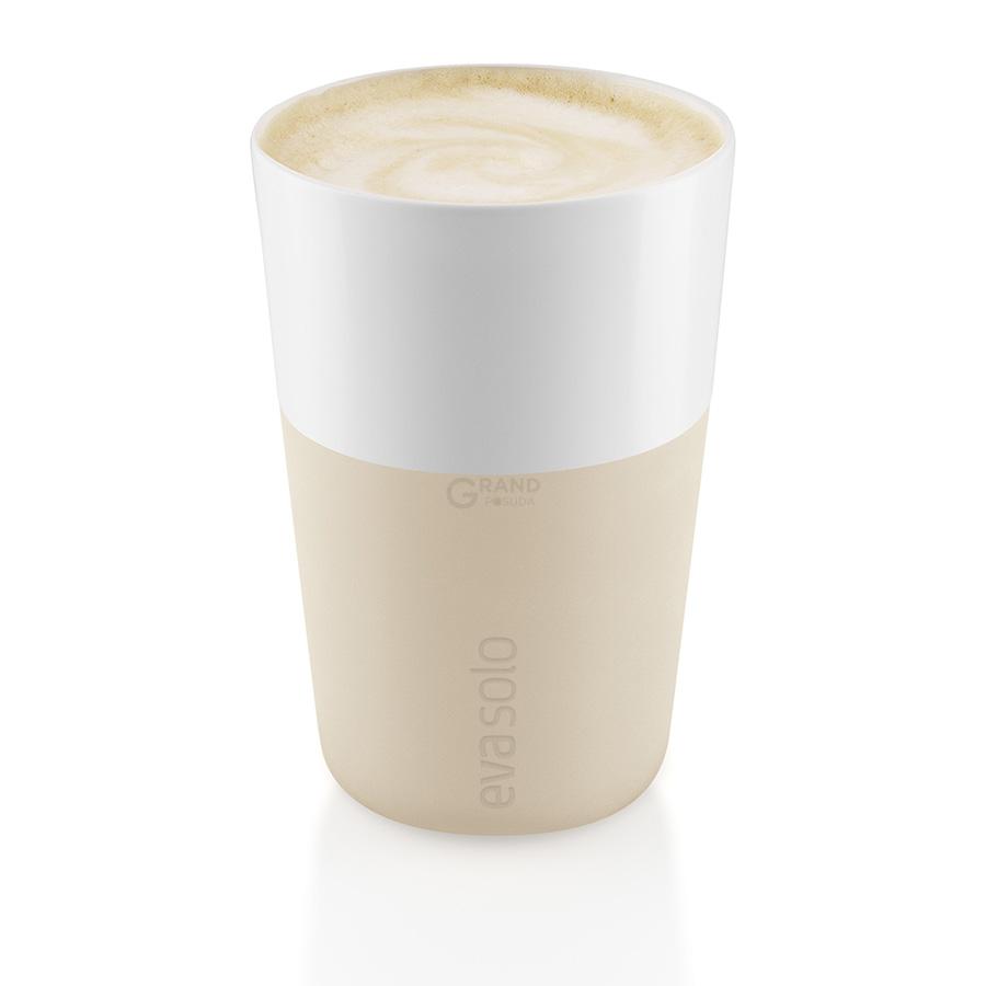 Eva Solo Набор кружек для латте 360 мл бежевых Caffe Latte | https://grandposuda.com.ua