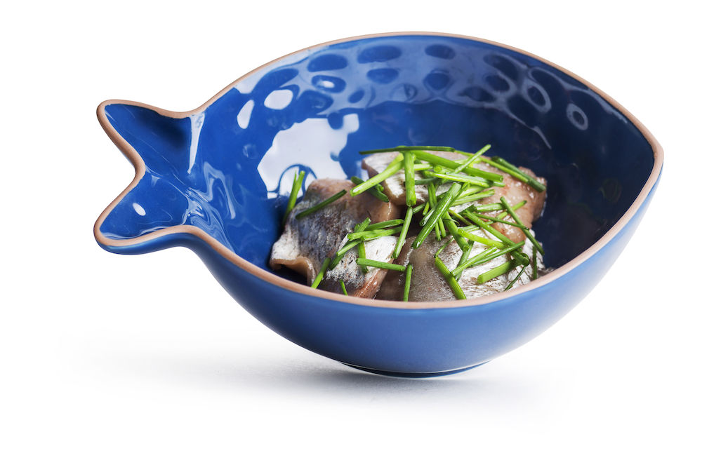 Sagaform Піала для морепродуктів маленька 18х15х6 см синя | https://grandposuda.com.ua