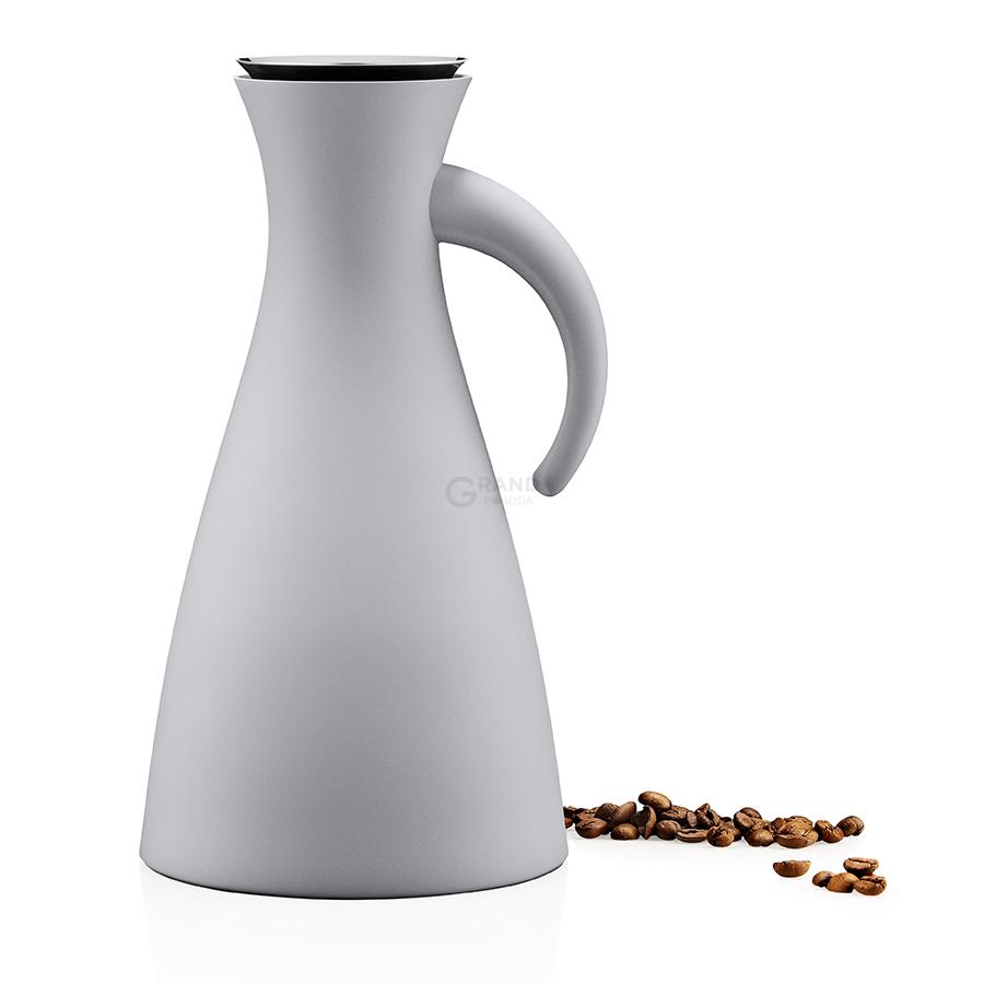 Eva Solo Кофейный вакуумный кувшин 1 л светло-серый Kaffee-Isolierkanne | https://grandposuda.com.ua