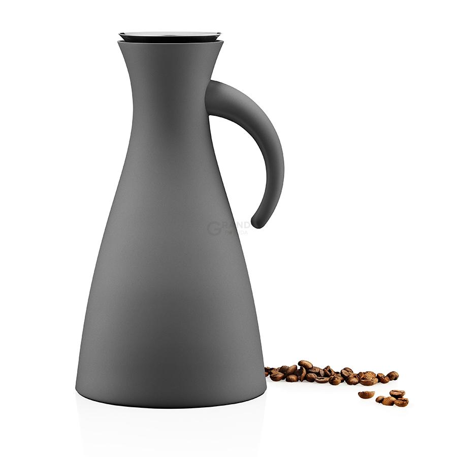 Eva Solo Кавовий вакуумний глечик 1 л темно-сірий Kaffee-Isolierkanne | https://grandposuda.com.ua