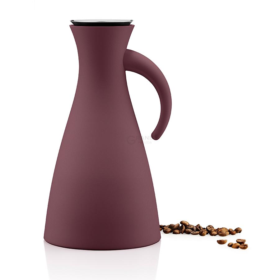 Eva Solo Кавовий вакуумний глечик 1 л бордовий Kaffee-Isolierkanne | https://grandposuda.com.ua