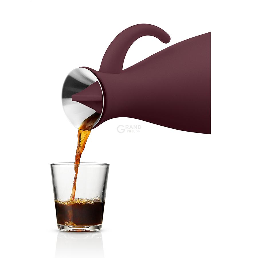 Eva Solo Кавовий вакуумний глечик 1 л бордовий Kaffee-Isolierkanne | https://grandposuda.com.ua
