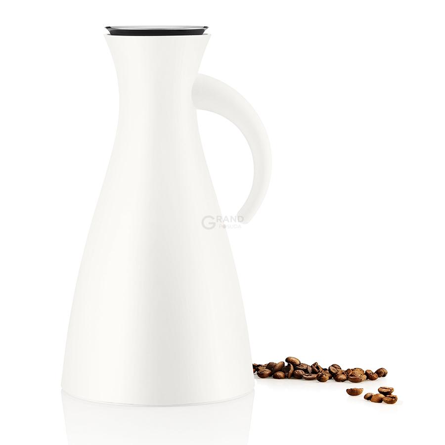 Eva Solo Кавовий вакуумний глечик 1 л білий глянець Kaffee-Isolierkanne | https://grandposuda.com.ua