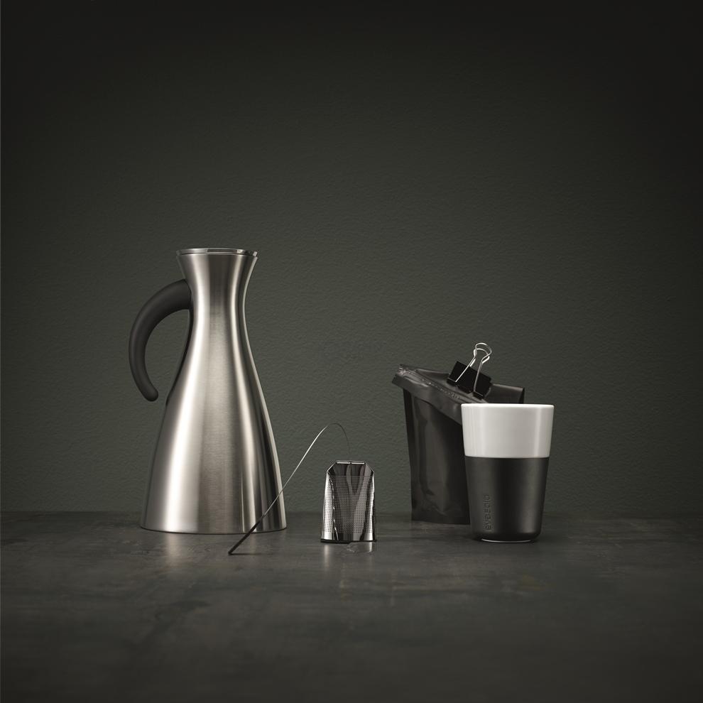 Eva Solo Кавовий вакуумний глечик 1 л металік Kaffee-Isolierkanne | https://grandposuda.com.ua