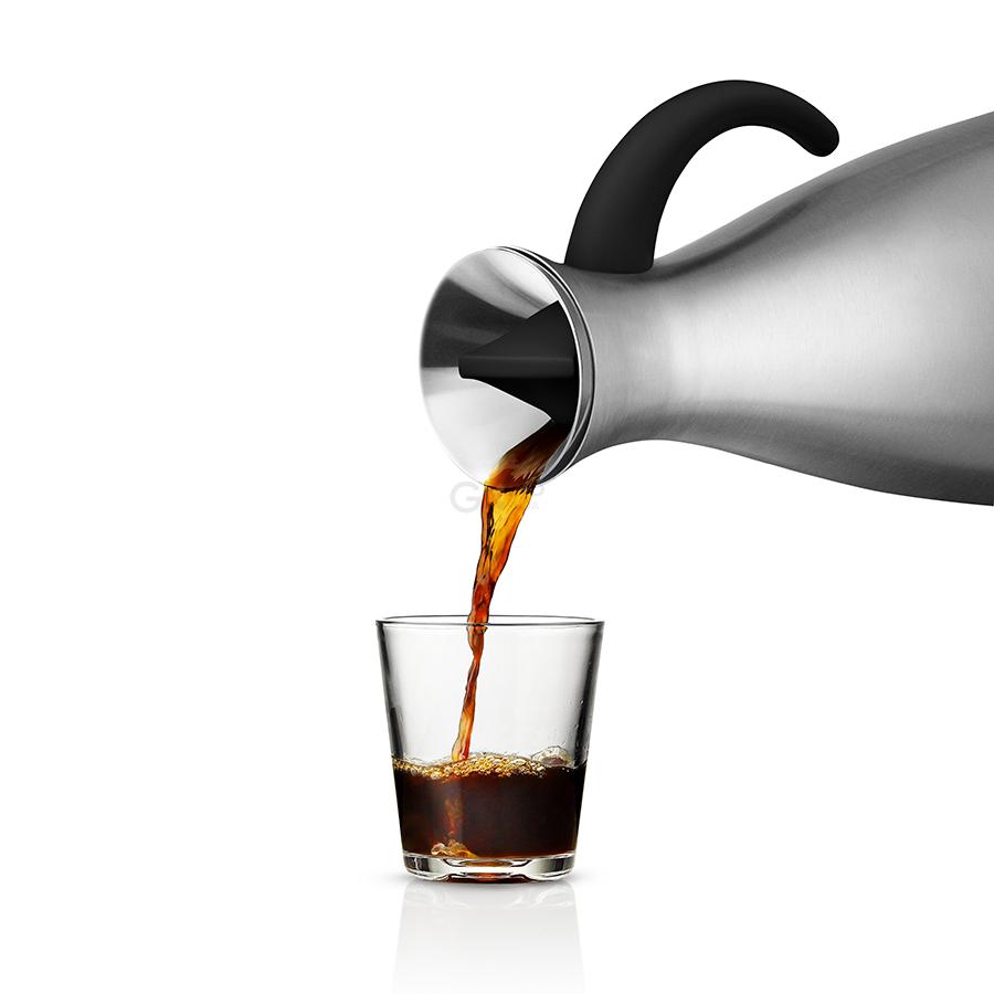 Eva Solo Кавовий вакуумний глечик 1 л металік Kaffee-Isolierkanne | https://grandposuda.com.ua