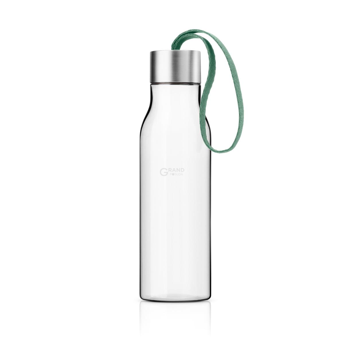 Eva Solo Бутылка 0,5 л прозрачная/зеленая Trinkflasche | https://grandposuda.com.ua
