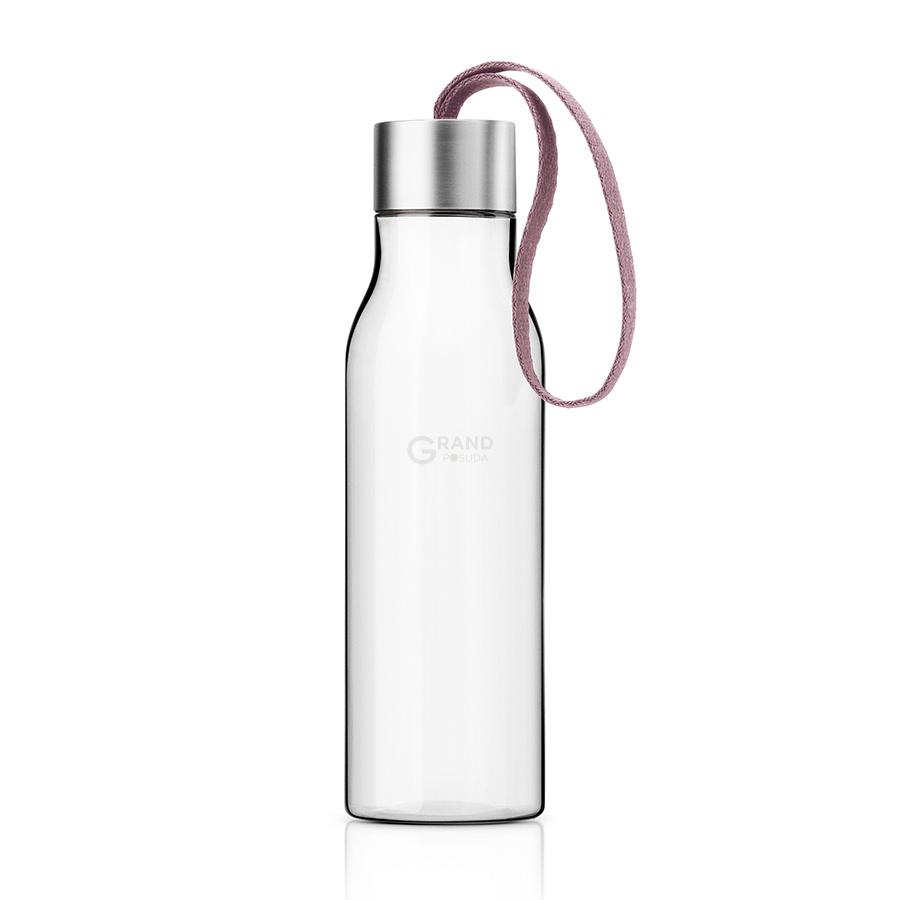 Eva Solo Бутылка 0,5 л прозрачная/розовая Trinkflasche | https://grandposuda.com.ua