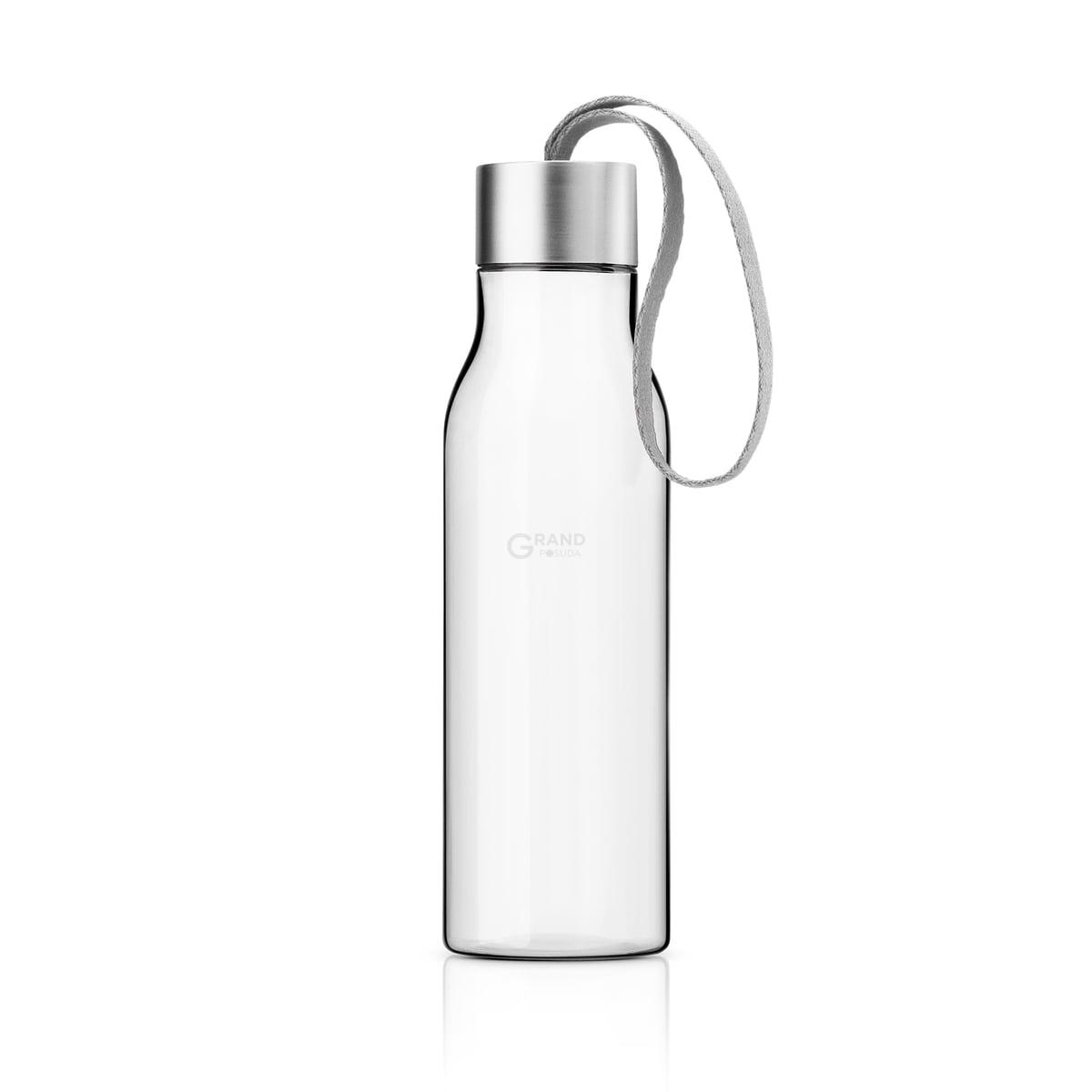 Eva Solo Бутылка 0,5 л прозрачная/светло-серая Trinkflasche | https://grandposuda.com.ua
