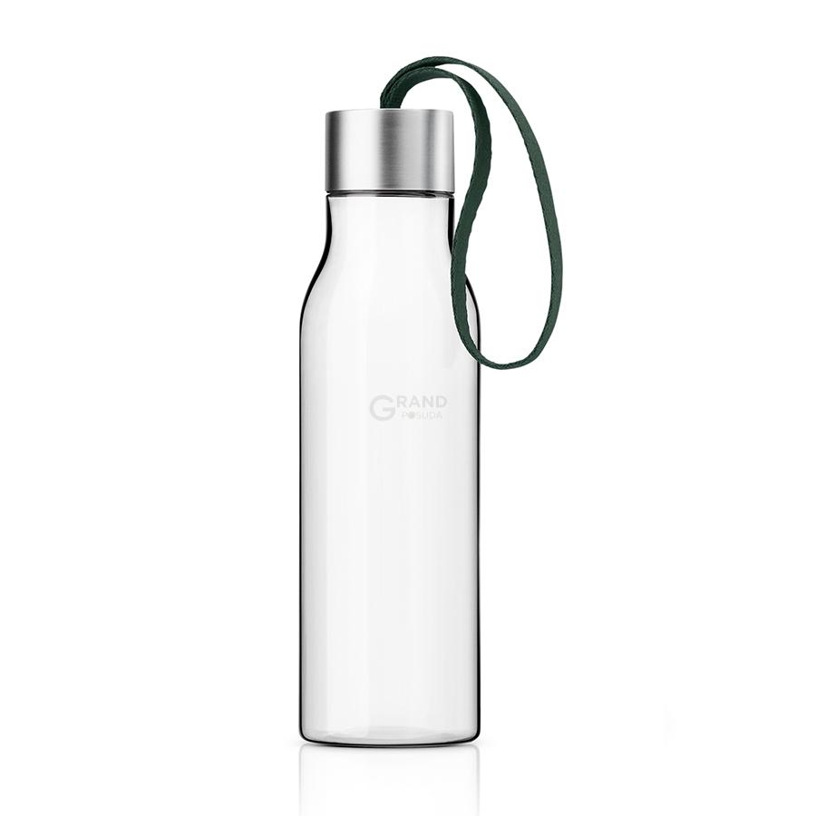Eva Solo Бутылка 0,5 л прозрачная/темно-зеленая Trinkflasche | https://grandposuda.com.ua