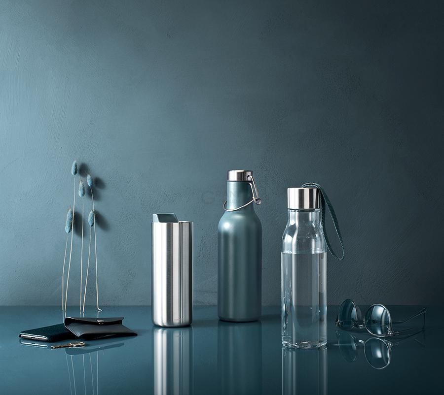 Eva Solo Бутылка 0,5 л бирюзово-синяя Trinkflasche | https://grandposuda.com.ua