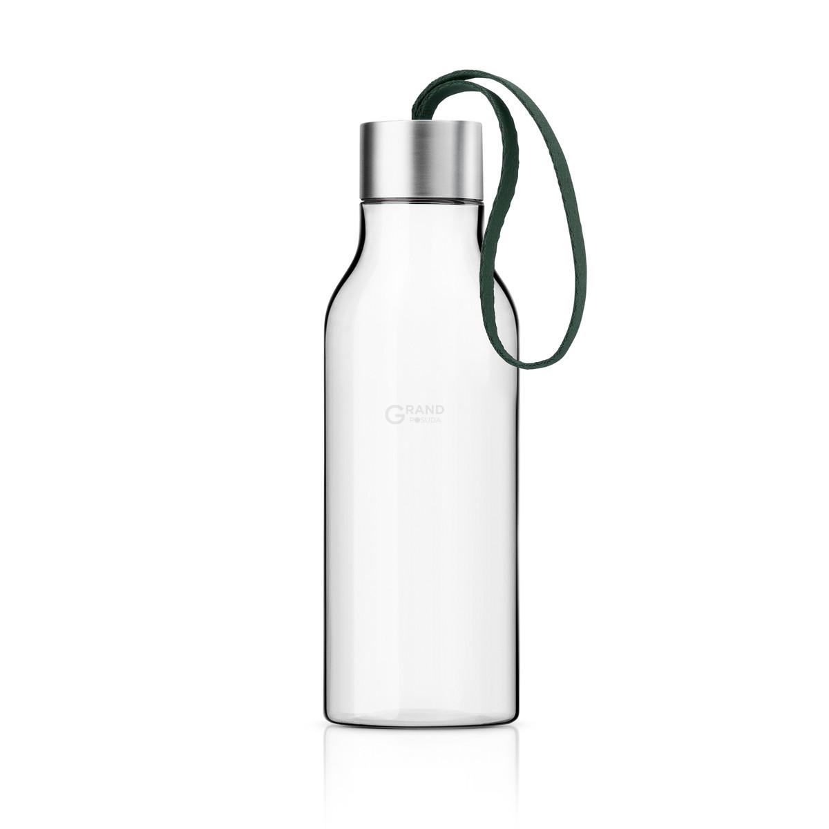 Eva Solo Бутылка 0,5 л прозрачная/голубая Trinkflasche | https://grandposuda.com.ua