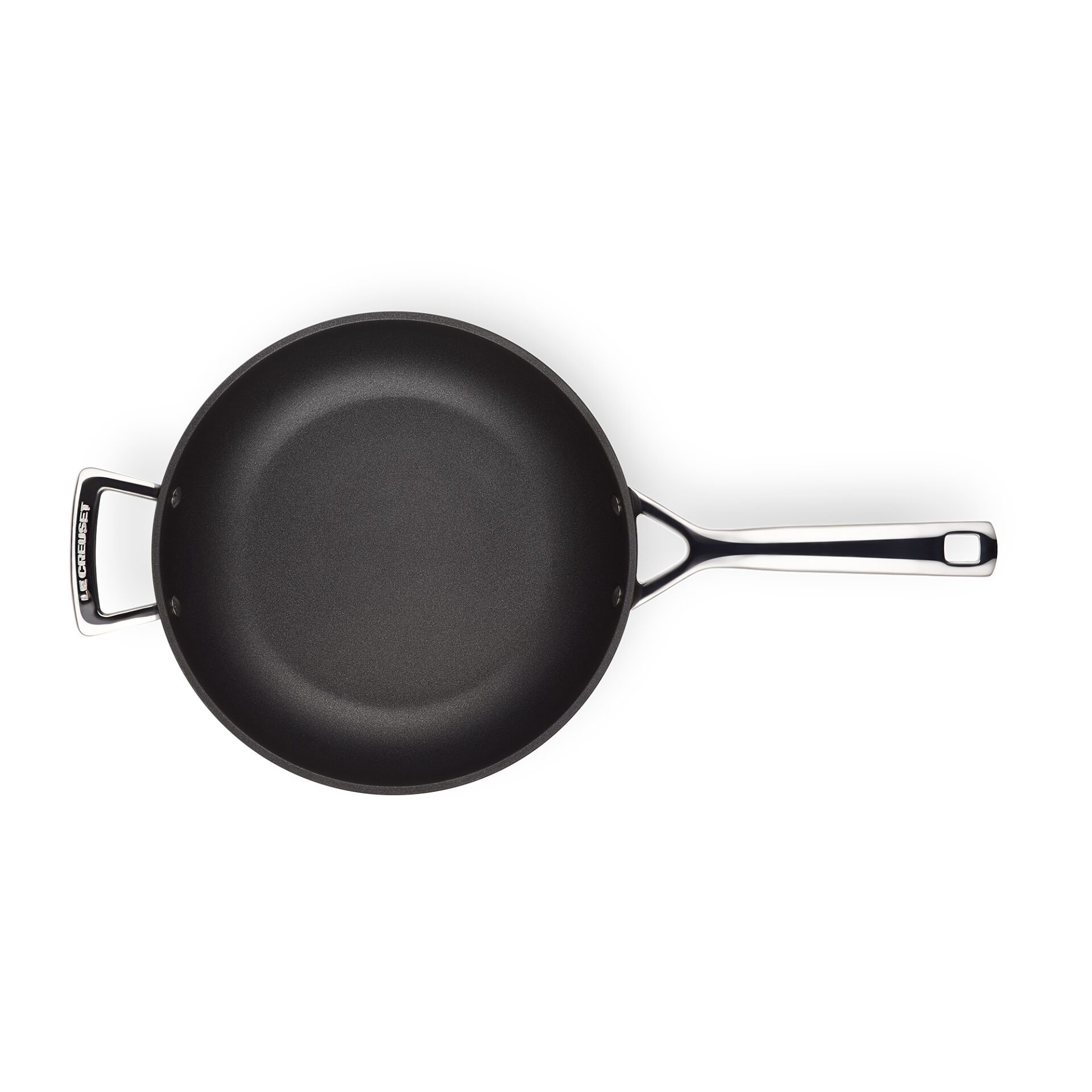 Le Creuset Сковорода глубокая 26 см Toughened Non-Stick | https://grandposuda.com.ua