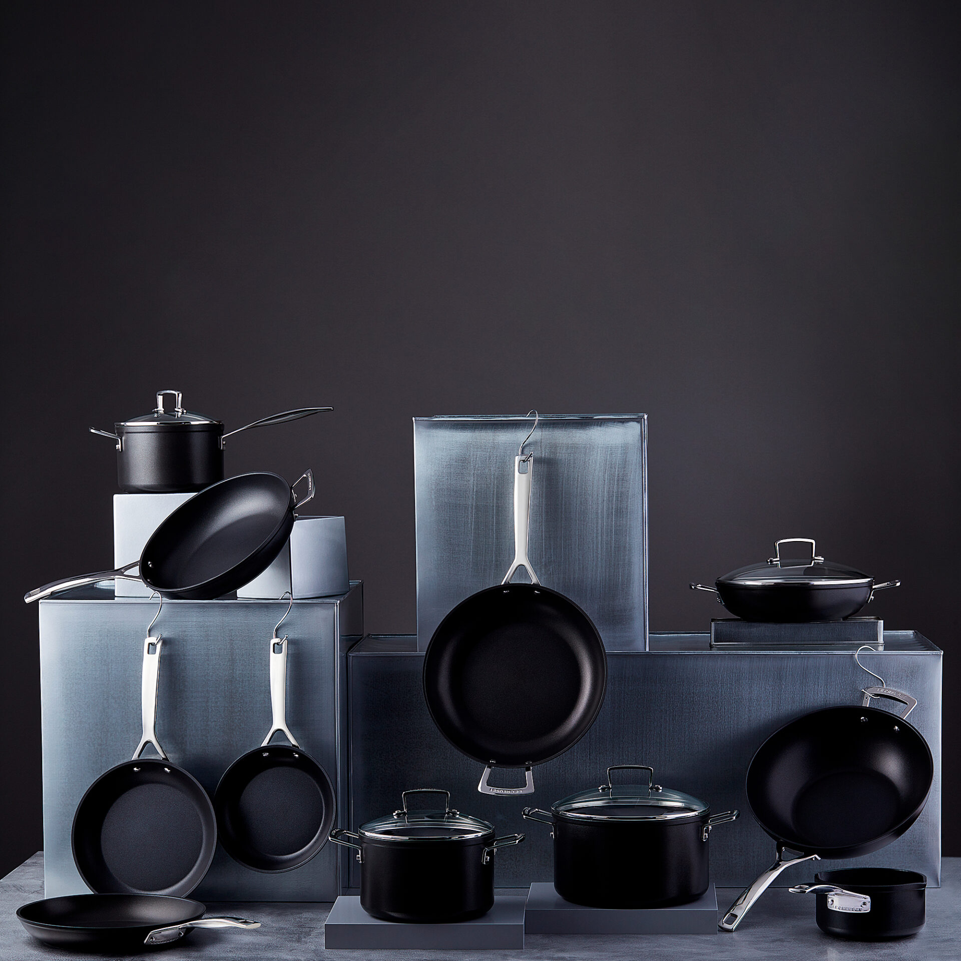Le Creuset Кастрюля 18 см Toughened Non-Stick | https://grandposuda.com.ua