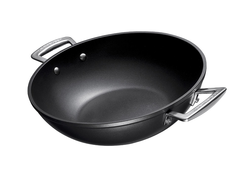 Le Creuset Сковорода вок 32 см Toughened Non-Stick | https://grandposuda.com.ua
