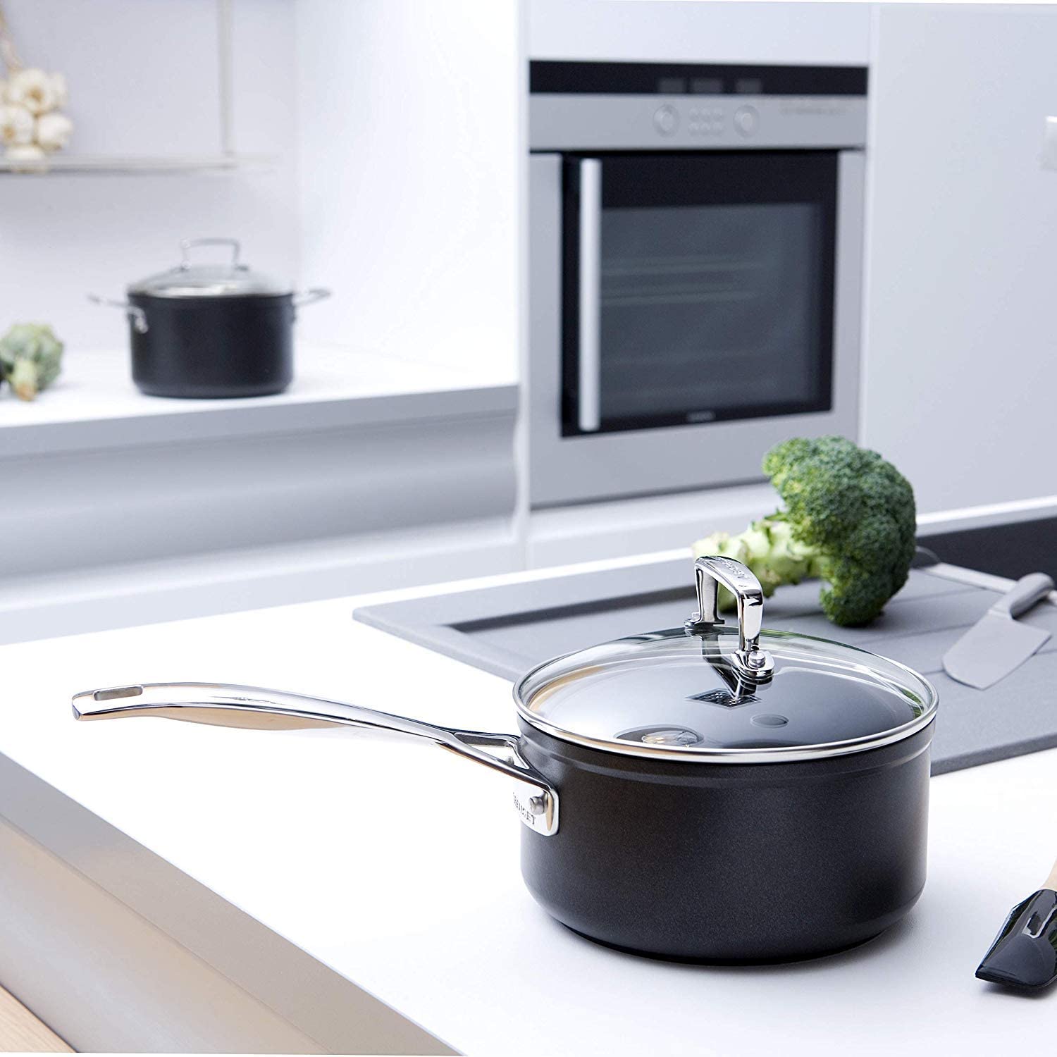 Le Creuset Сотейник 18 см Toughened Non-Stick | https://grandposuda.com.ua