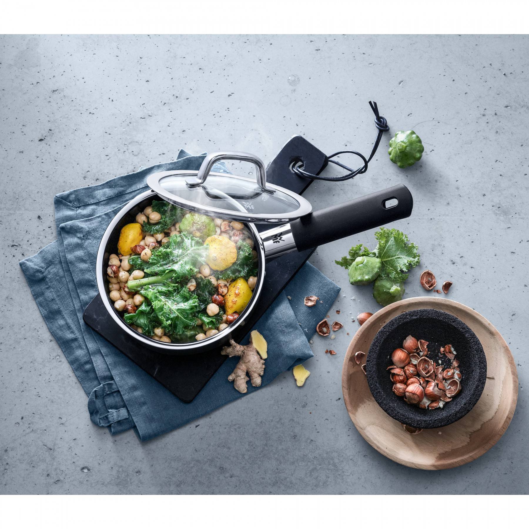 WMF Каструля 16 см Functional Black Fusiontec | https://grandposuda.com.ua