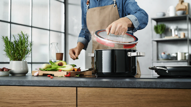 WMF Каструля 16 см Functional Black Fusiontec | https://grandposuda.com.ua