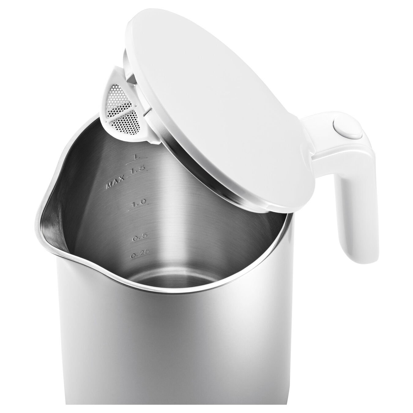 Zwilling Электрочайник 1,5 л серебряный Enfinigy | https://grandposuda.com.ua