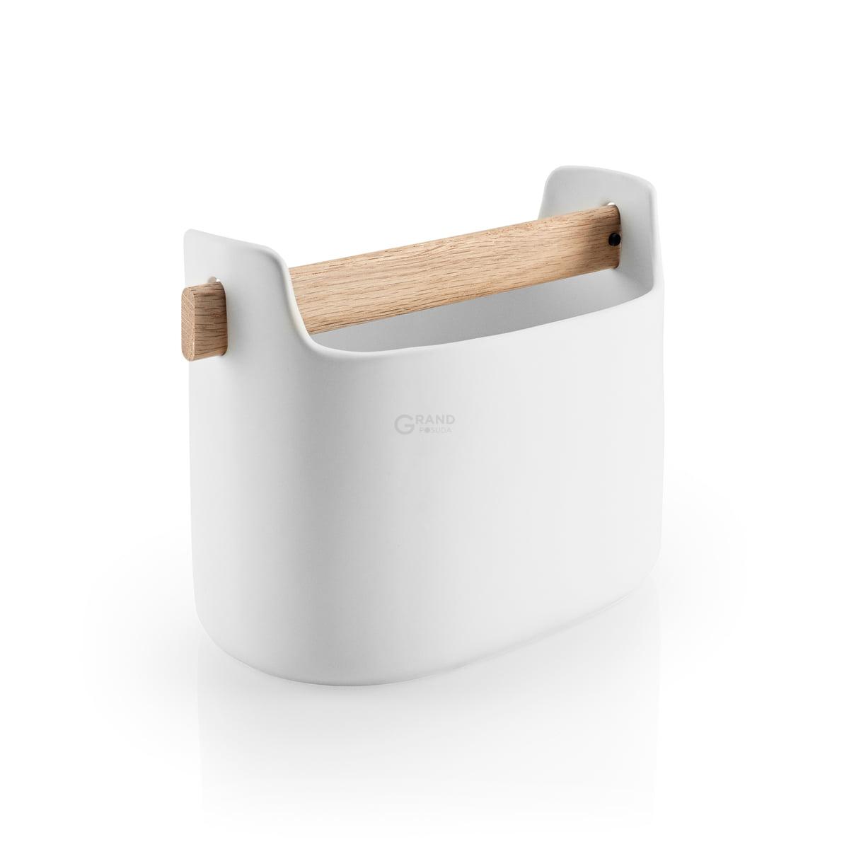 Eva Solo Підставка для столових приборів 16,7x19,2x12 см біла Toolbox | https://grandposuda.com.ua