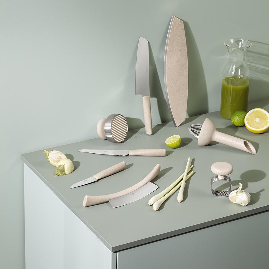 Eva Solo Прес для часнику 6,4 х 9,5 см, бежевий Green tool | https://grandposuda.com.ua
