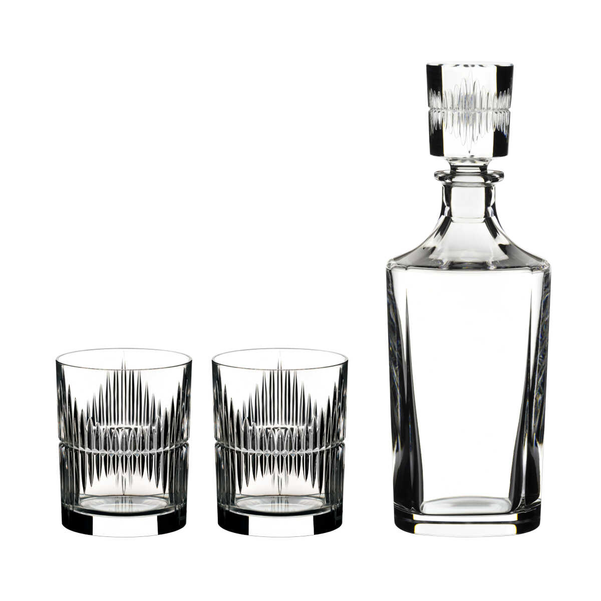 Riedel Набор стаканы и графин для виски, 3 предмета, Tumbler | https://grandposuda.com.ua