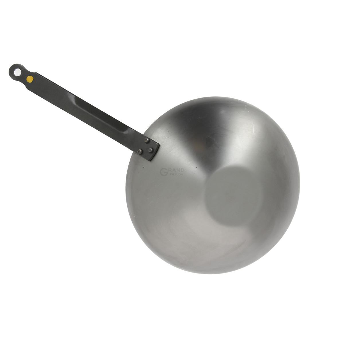 De Buyer Сковорода Вок 28 см Mineral B Element | https://grandposuda.com.ua