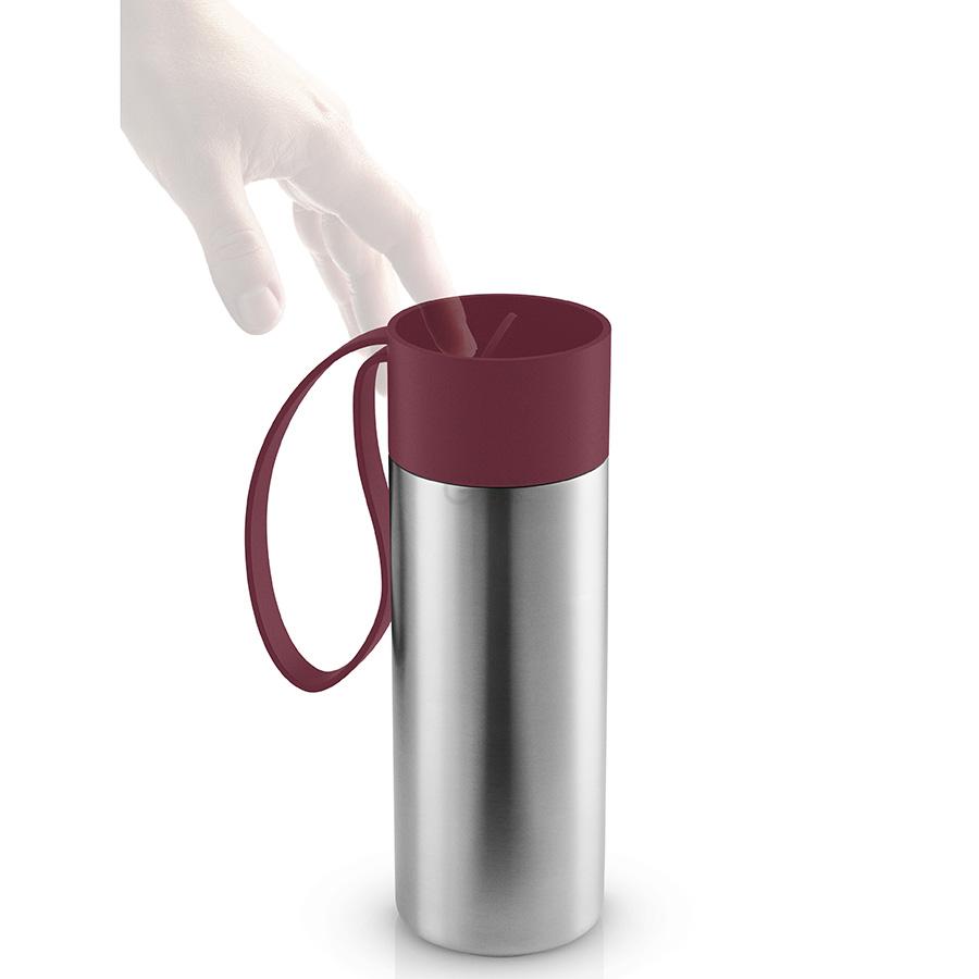 Eva Solo Термос 350 мл гранатовый To Go | https://grandposuda.com.ua