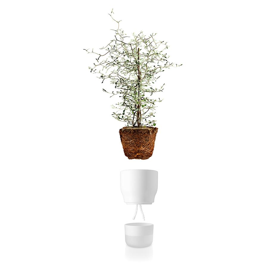 Eva Solo Горшок для растений 18,5x13x13 см белый Krautertopf | https://grandposuda.com.ua