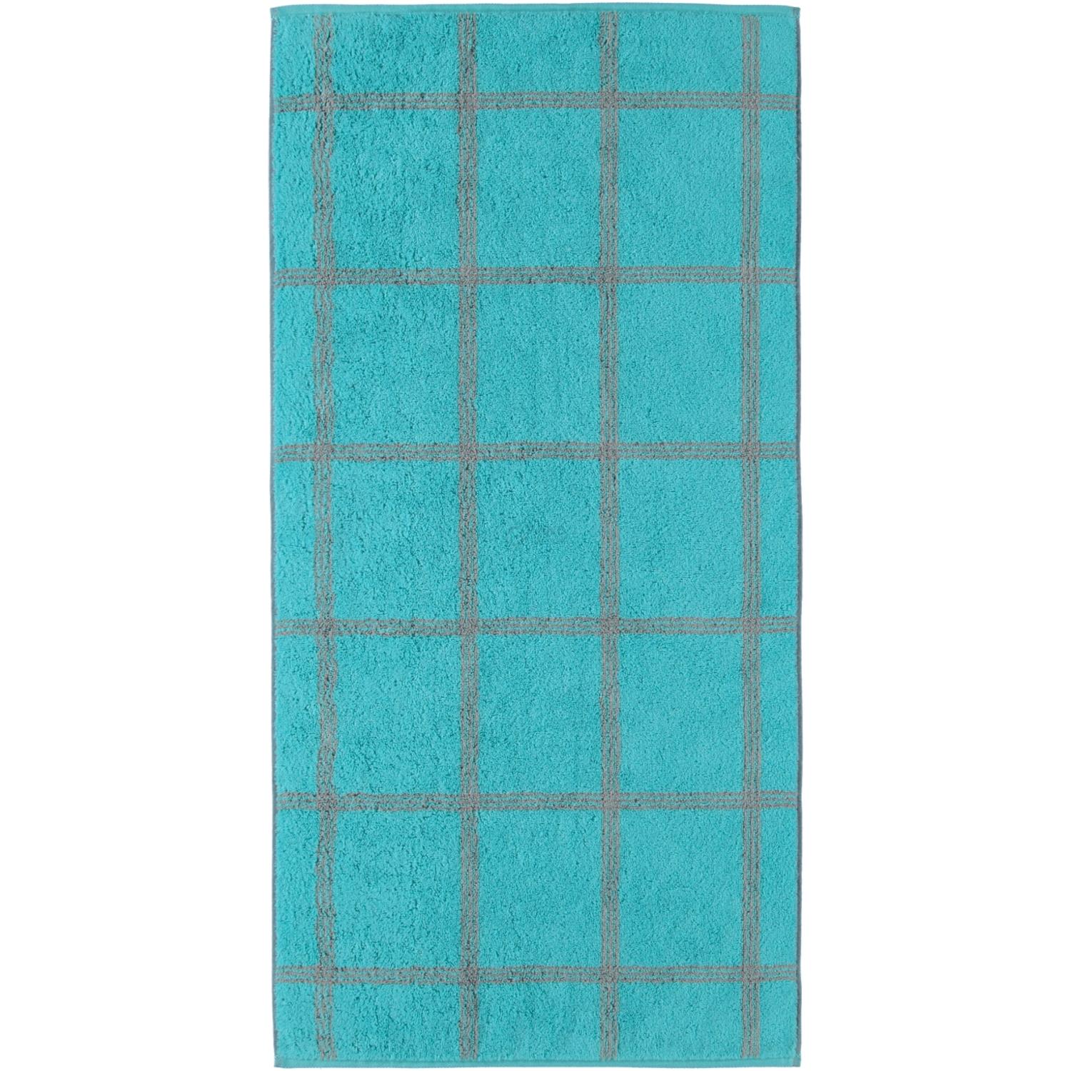 Рушник для рук 50 х 100 см Grafik Turquoise Two-Tone Cawo | https://grandposuda.com.ua
