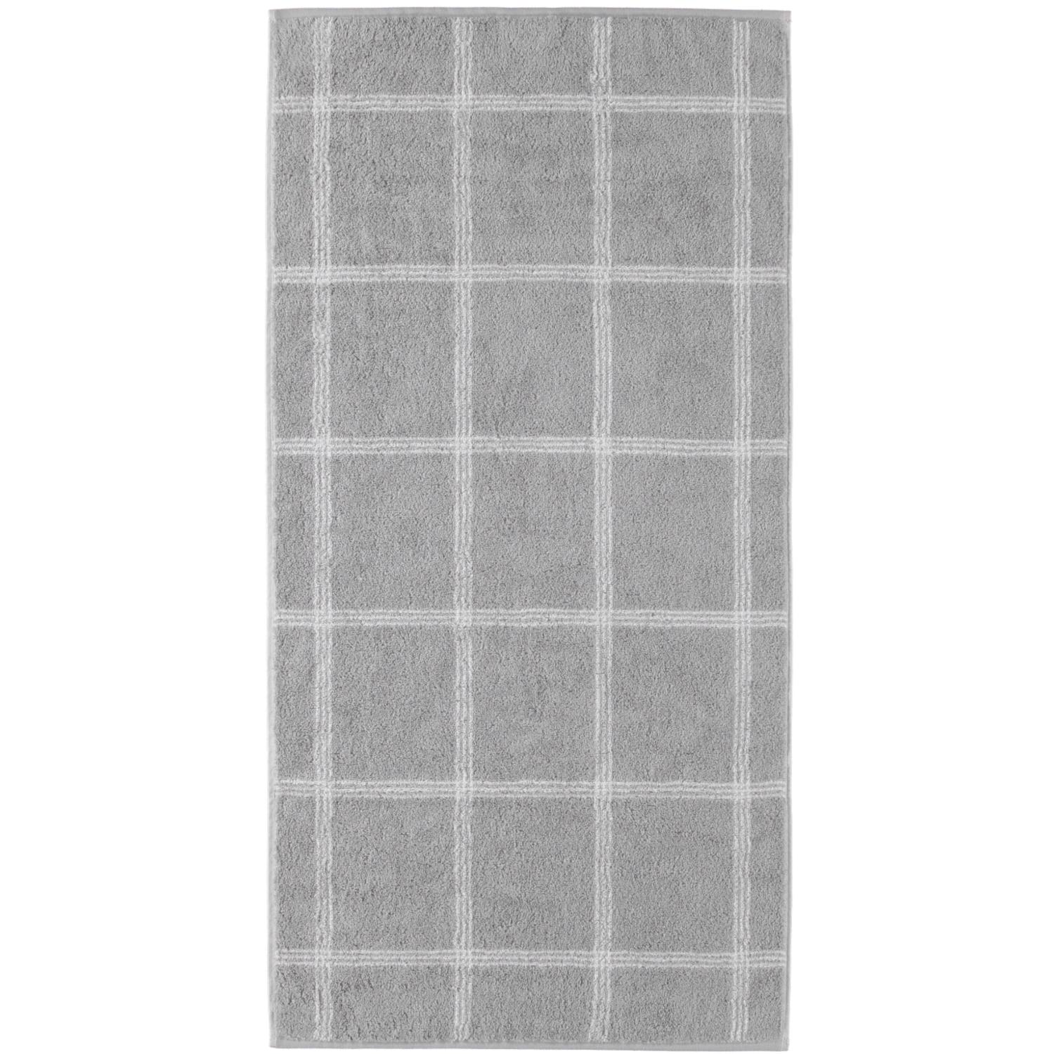 Полотенце для рук 50 х 100 см Grafik Platin Two-Tone Cawo | https://grandposuda.com.ua
