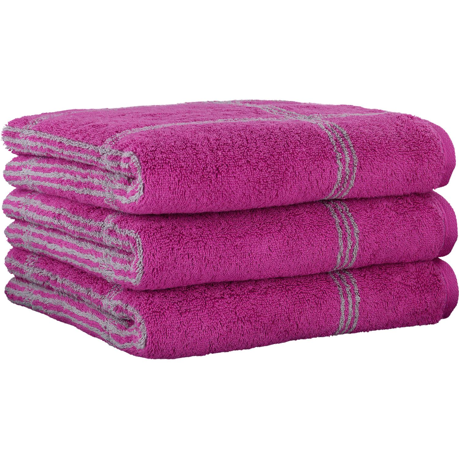 Полотенце для рук 50 х 100 см Grafik Berry Two-Tone Cawo | https://grandposuda.com.ua