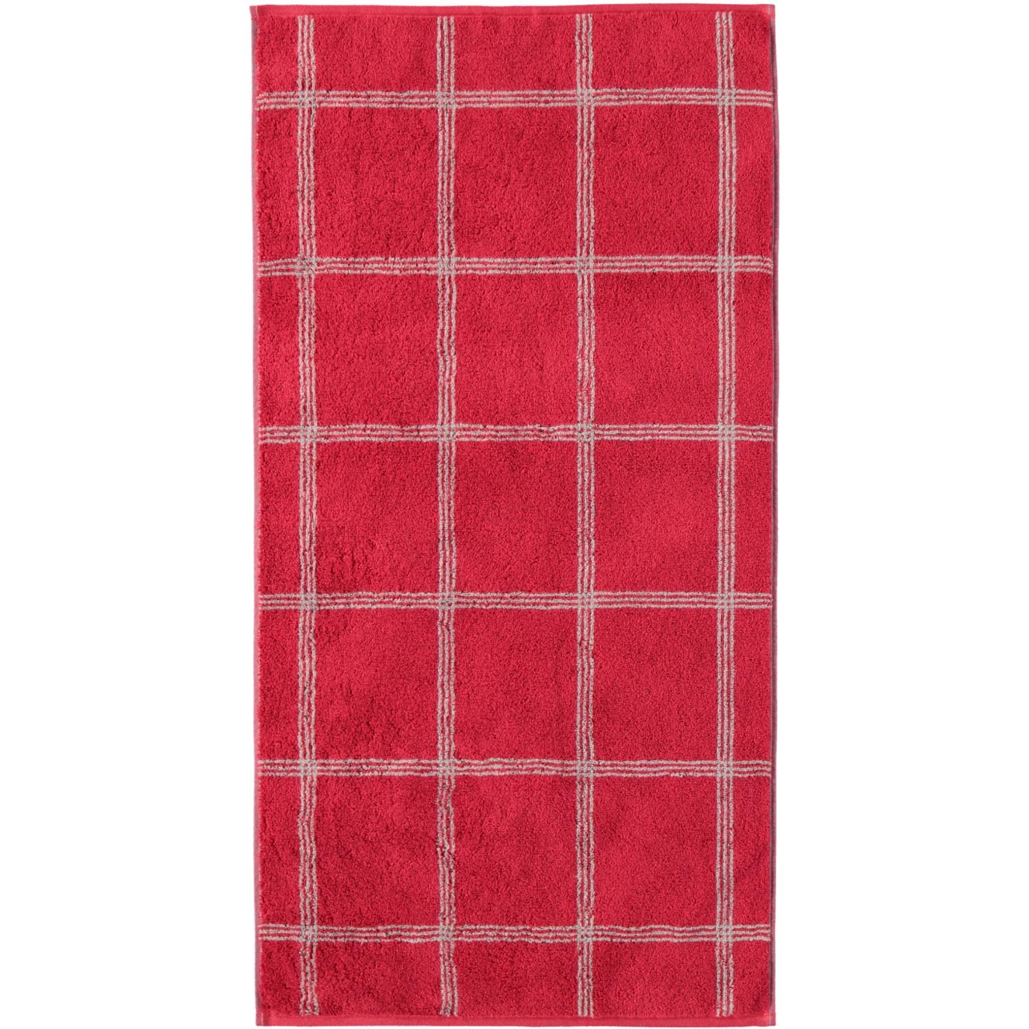 Полотенце для рук 50 х 100 см Grafik Bordeaux Two-Tone Cawo | https://grandposuda.com.ua