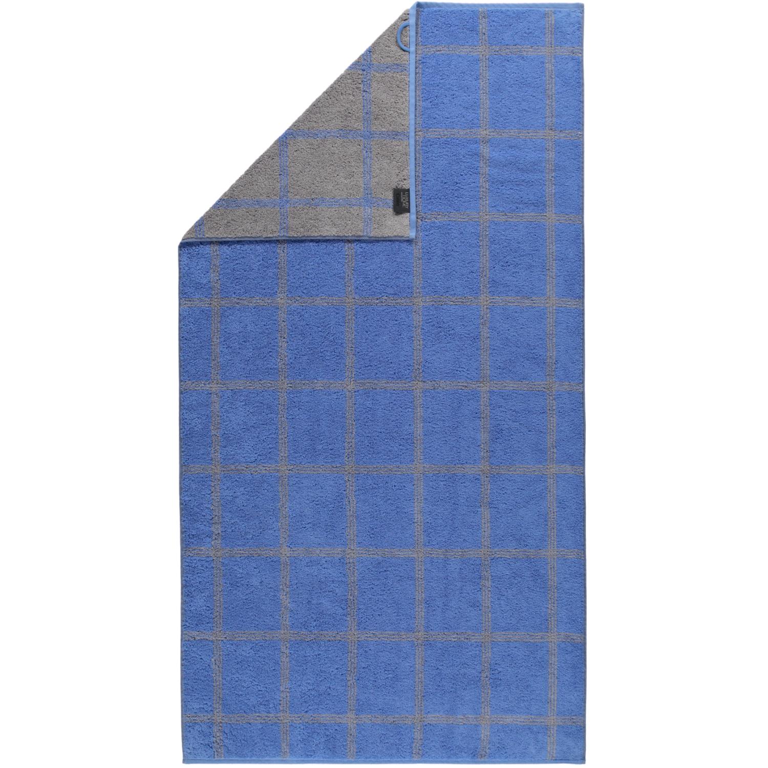 Рушник для душу 80 х 150 см Grafik Blue Two-Tone Cawo | https://grandposuda.com.ua