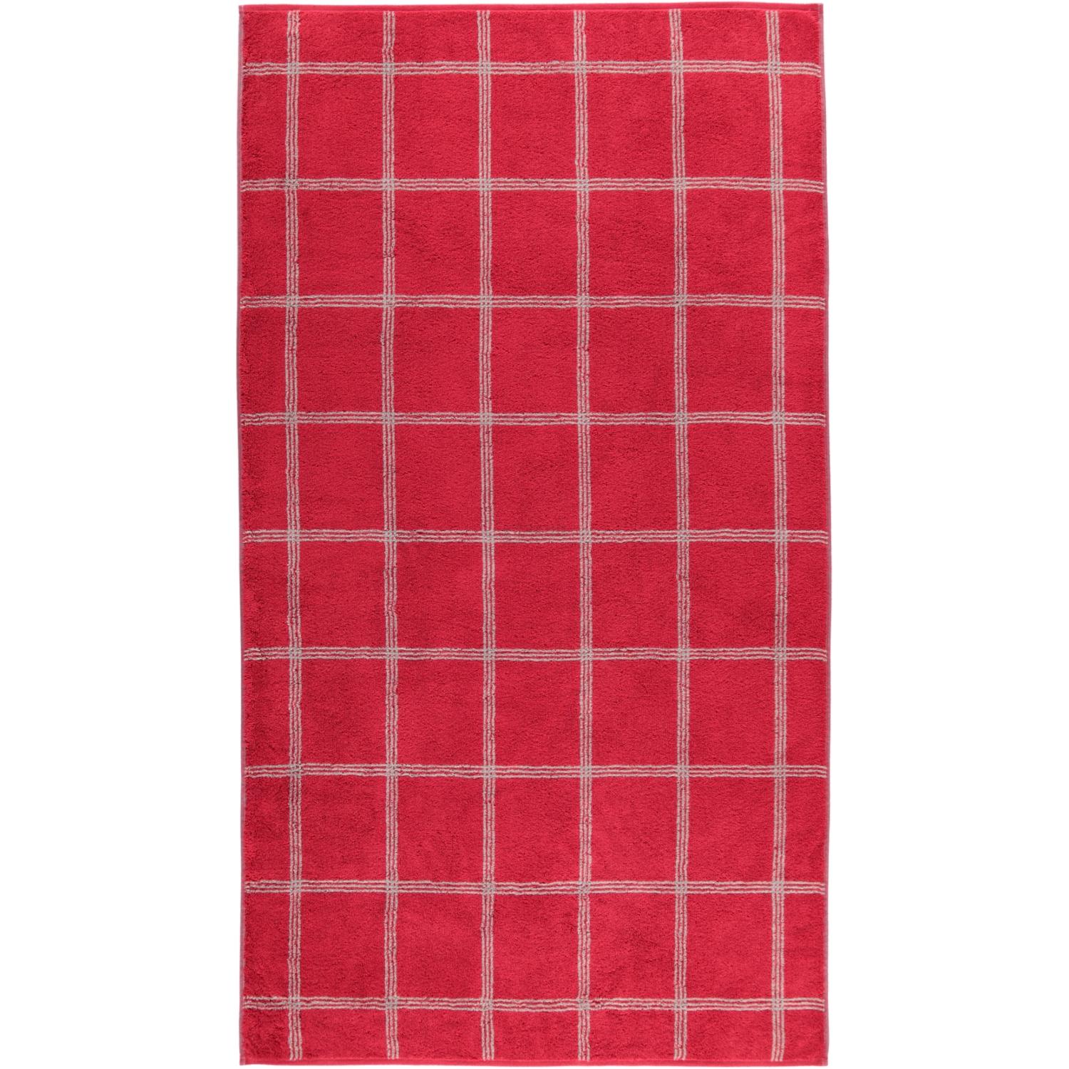 Рушник для душу 80 х 150 см Grafik Bordeaux Two-Tone Cawo | https://grandposuda.com.ua