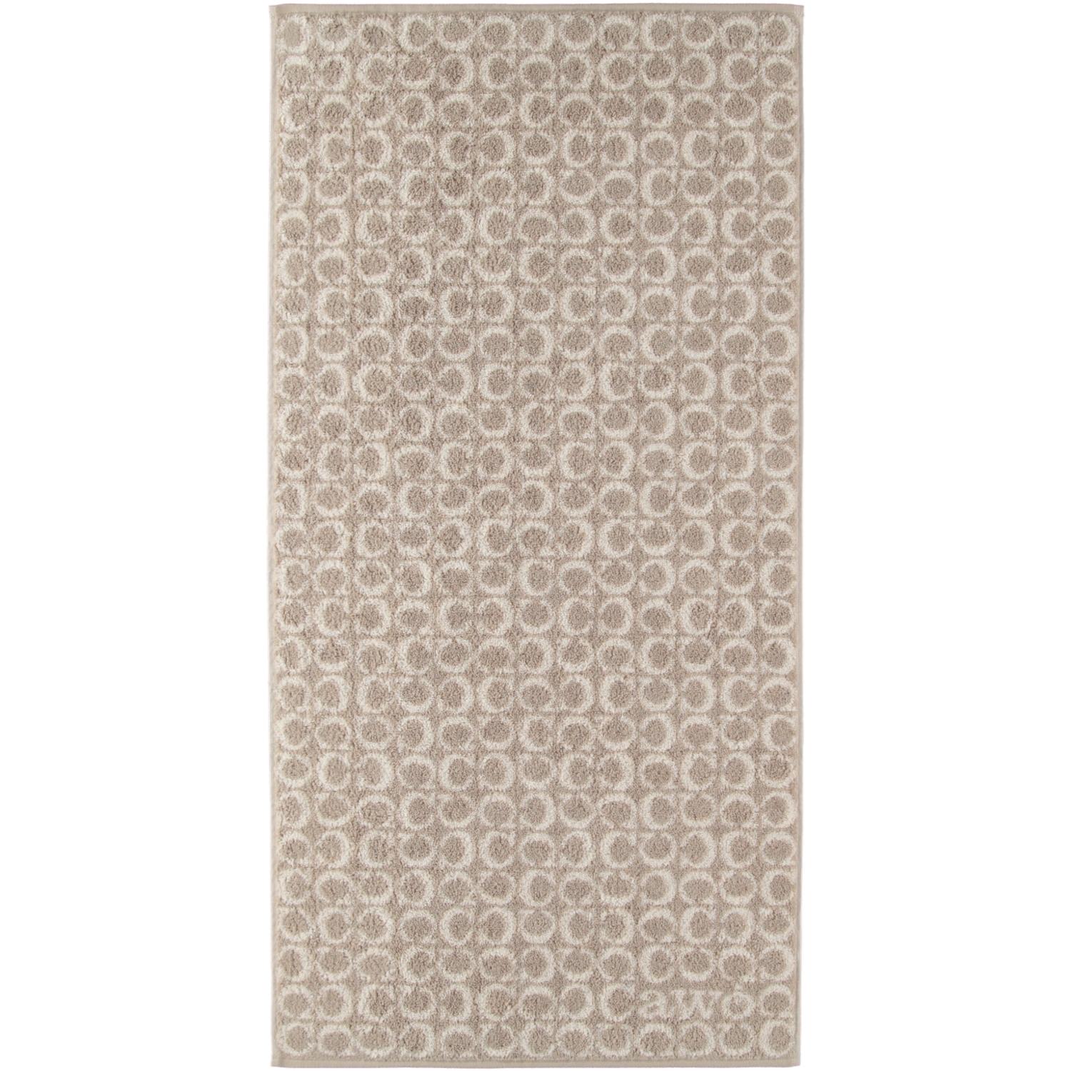 Рушник для рук 50 х 100 см C-Allover Sand Two-Tone Cawo | https://grandposuda.com.ua