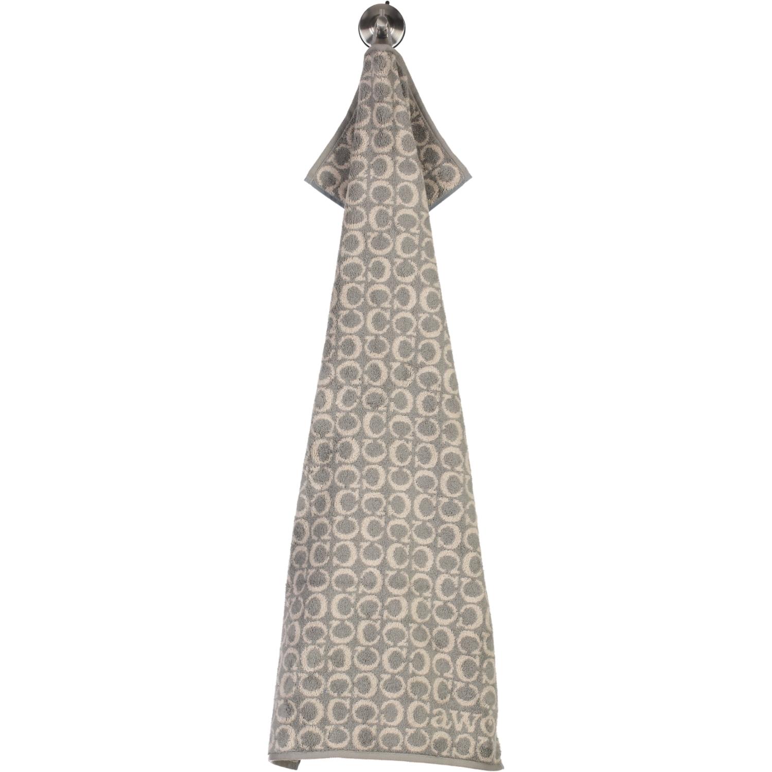 Полотенце для рук 50 х 100 см C-Allover Graphit Two-Tone Cawo | https://grandposuda.com.ua