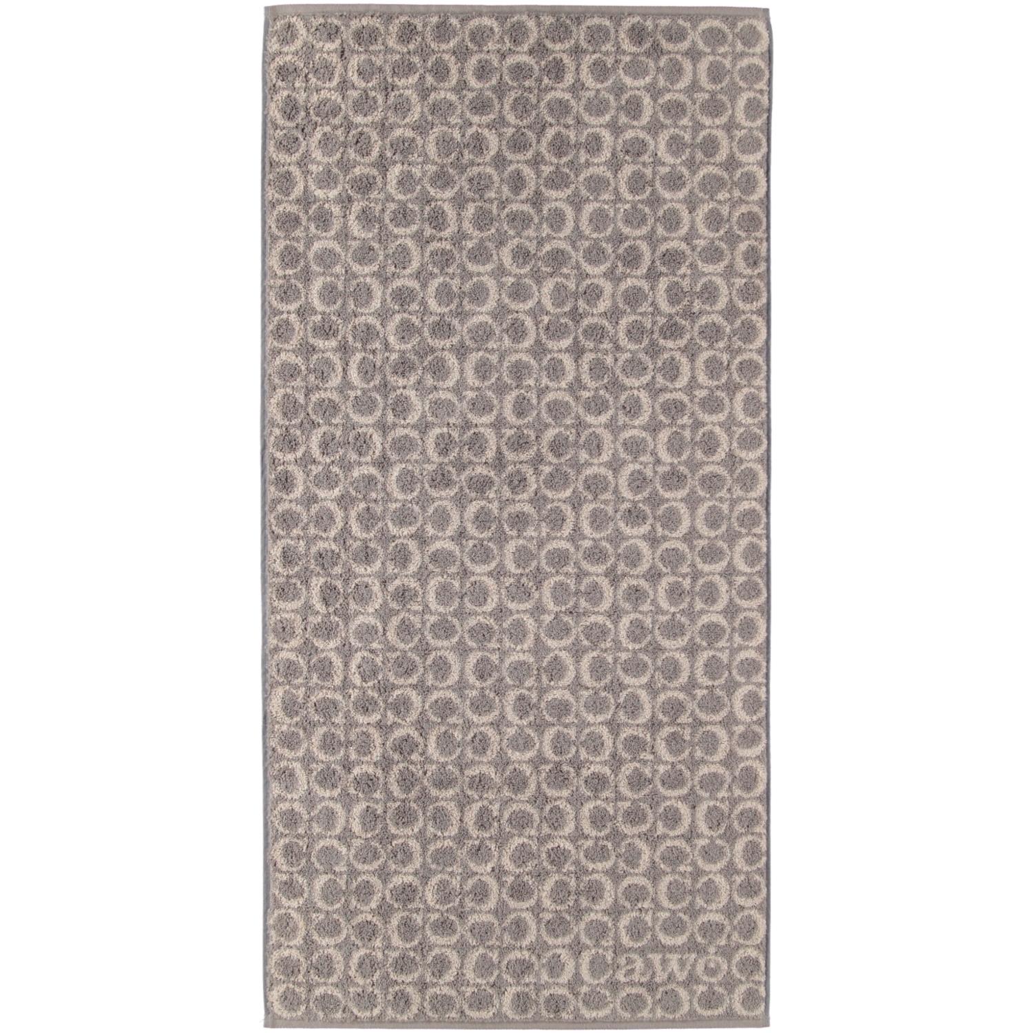 Полотенце для рук 50 х 100 см C-Allover Graphit Two-Tone Cawo | https://grandposuda.com.ua