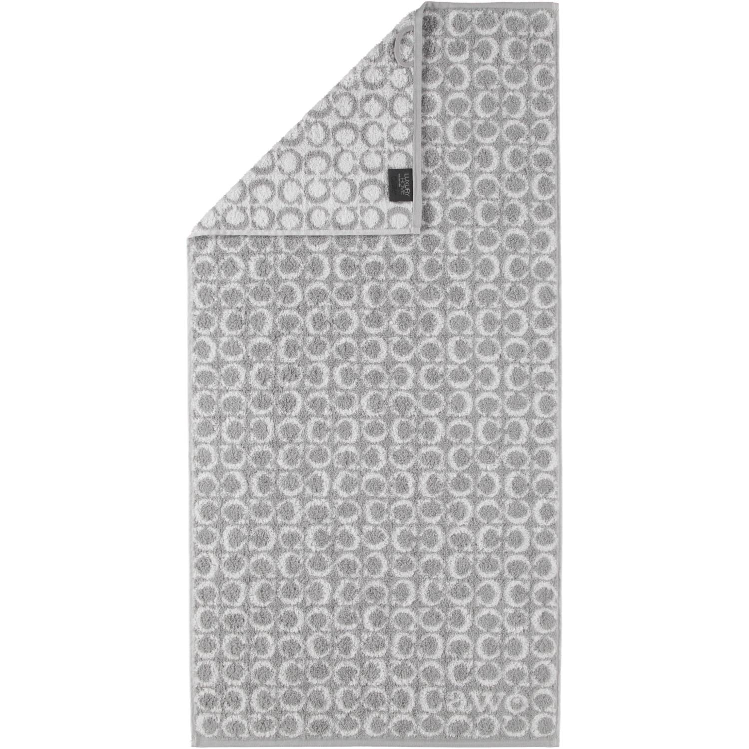 Полотенце для рук 50 х 100 см C-Allover Platin Two-Tone Cawo | https://grandposuda.com.ua