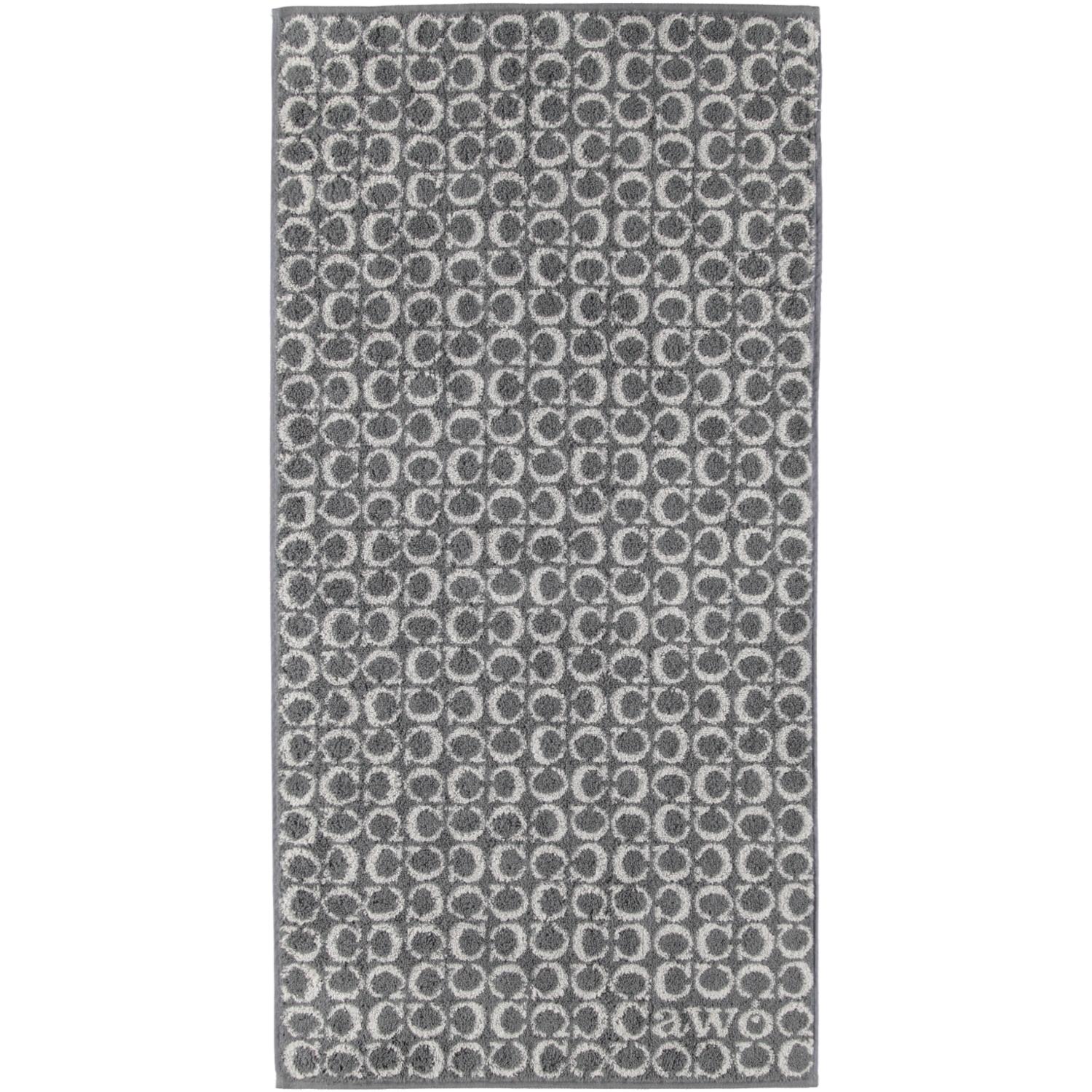 Полотенце для рук 50 х 100 см C-Allover Schiefer Two-Tone Cawo | https://grandposuda.com.ua