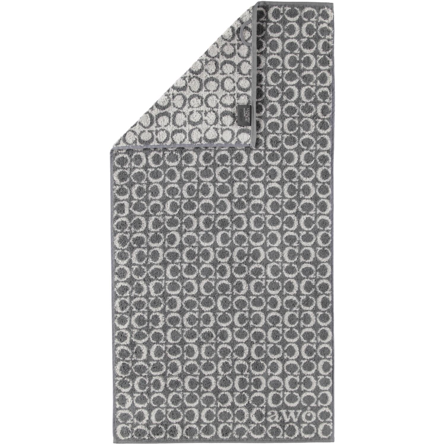 Полотенце для рук 50 х 100 см C-Allover Schiefer Two-Tone Cawo | https://grandposuda.com.ua
