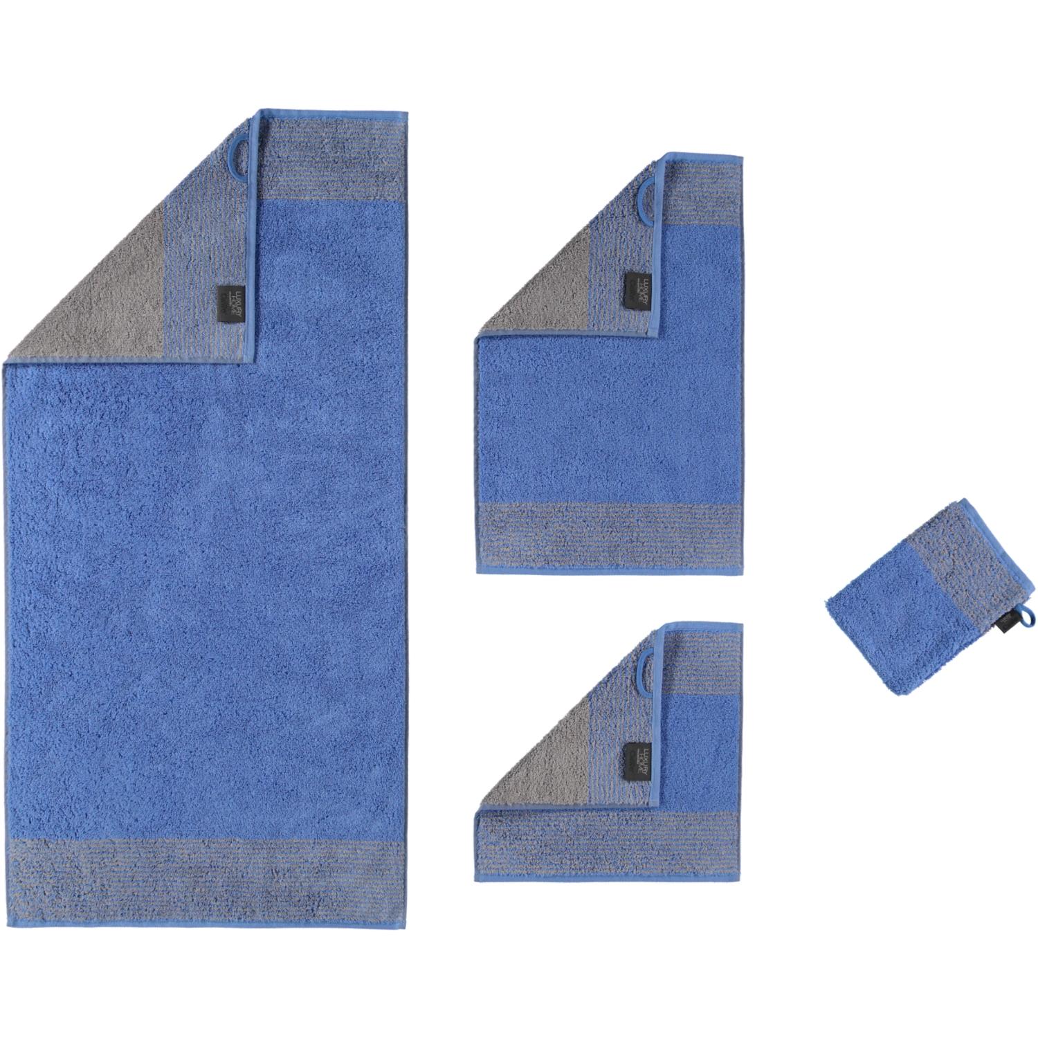 Полотенце 30 х 30 см Blue Two-Tone Cawo | https://grandposuda.com.ua