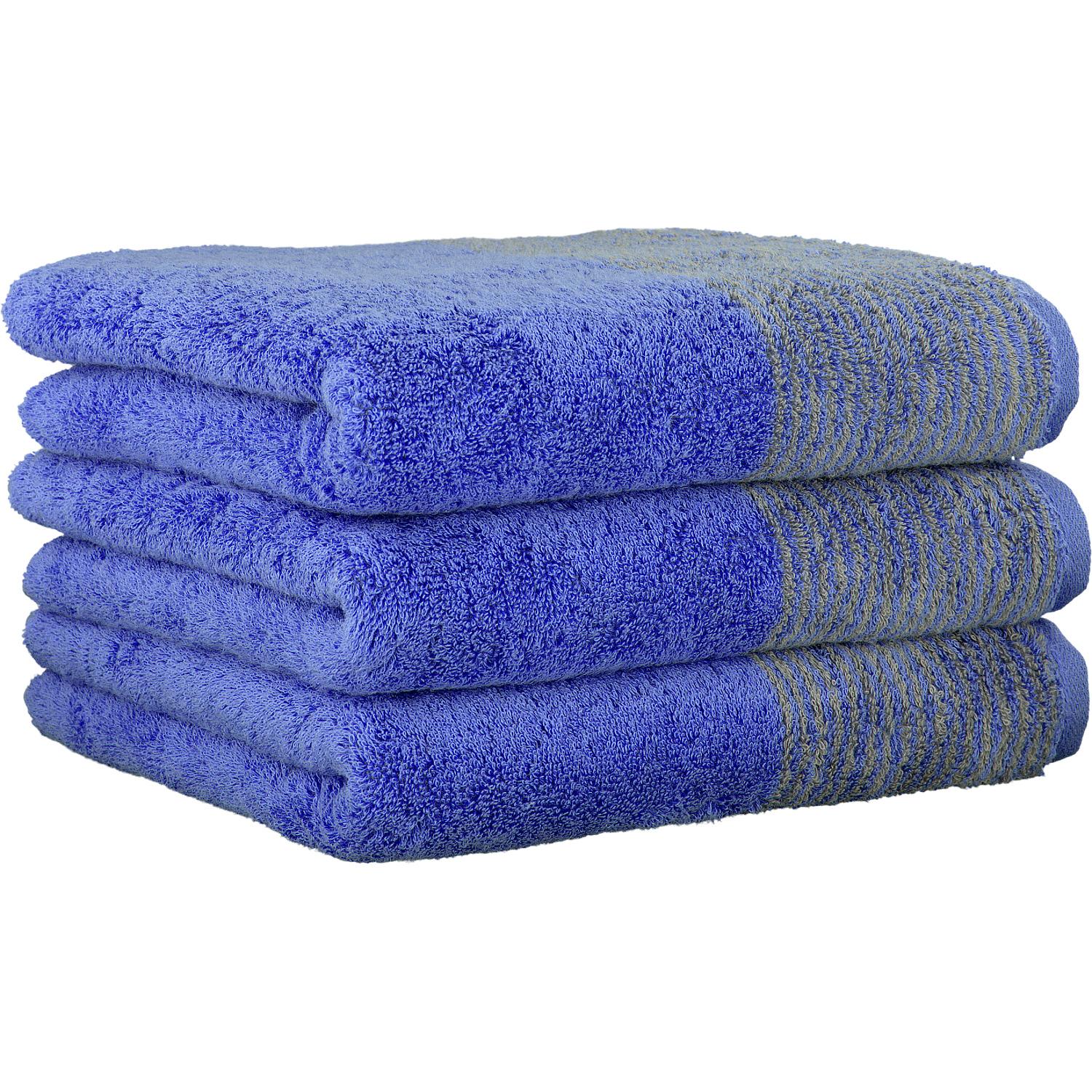 Полотенце 30 х 30 см Blue Two-Tone Cawo | https://grandposuda.com.ua