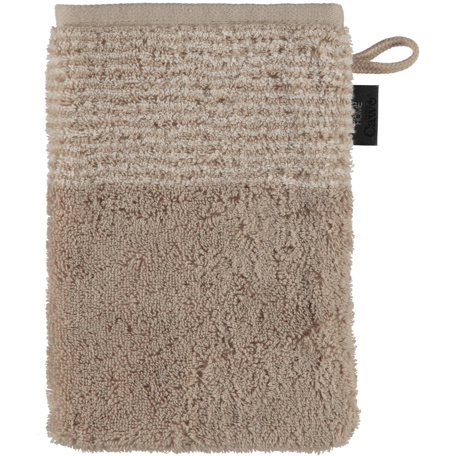 Мочалка-варежка 16 х 22 см Sand Two-Tone Cawo | https://grandposuda.com.ua